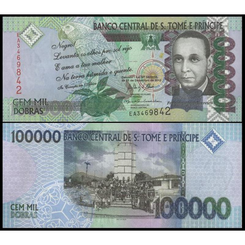 САН-ТОМЕ І ПРІНСІПІ. 100000 добра 2013р. UNC