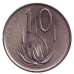 Алое. Монета 10 центів. 1965 рік, Південна Африка. (Suid Afrika)(Д) Алое. Монета 10 центів. 1965 рік, Південна Африка. (Suid Afrika)(Д)