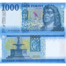 Угорщина, 1000 форинтів 2017 UNC
