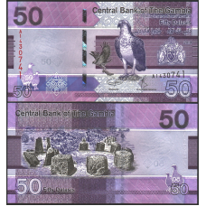 Гамбія 50 даласи 2019 UNC