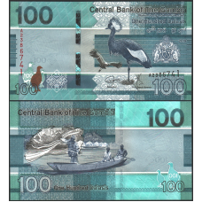 Гамбія 100 даласи 2019 UNC