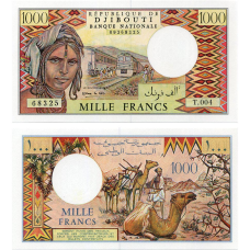 Джибуті / Djibouti 1000 Franks (1991) Pick 37 UNC