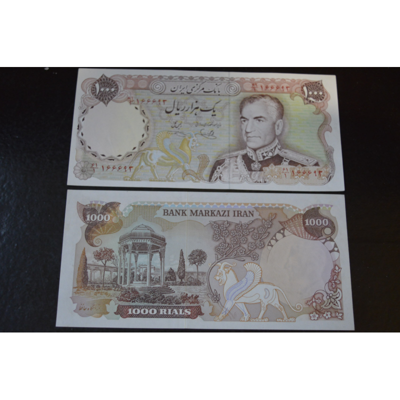 Iran/Іран 1000 Rials (1974) Pick -105d uUNC-UNC Iran/Іран 1000 Rials (1974) Pick -105d uUNC-UNC