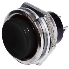 Кнопка PBS-26B / DS-212 чорна (OFF-ON)