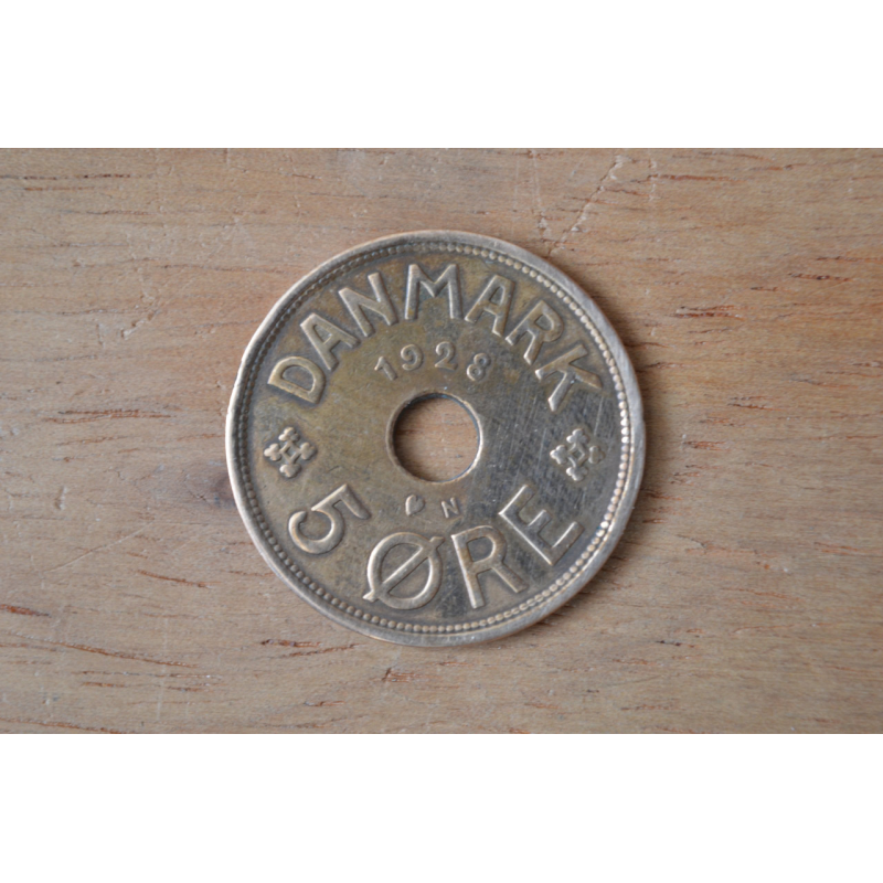 Данія 5 ере 1928 рік N