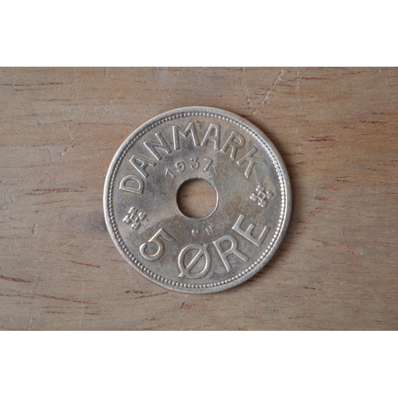 Данія 5 ере 1937 рік N