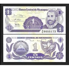 Нікарагуа / Nicaragua 1 Centavos 1991 Pick UNC