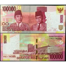 Indonesia Індонезія - 100000 Rupiah 2014 UNC