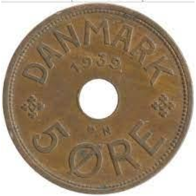 Данія 5 ере 1939 рік N