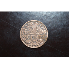 Нідерланди 2,5 цента 1918 рік