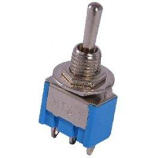 Тумблер MTS-103 (ON-OFF-ON) 3-х контактний, 3A, 250VAC