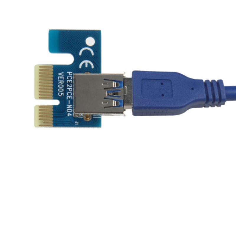 Адаптер - перехідник з PCI-e x1 USB 3.0, OEM Адаптер - перехідник з PCI-e x1 USB 3.0, OEM