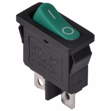Перемикач KCD1-101-12, ON-OFF, 6А (2pin), 250V, синій