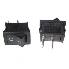 Переключатель KCD5-101, ON-OFF, (2pin) черный