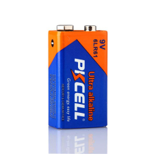 Лужна Батарейка PKCELL 9V/6LR61, крона, 1 штука shrink ціна за shrink, Q24