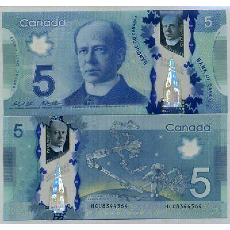 Canada Канада - 5 Dollars 2016 ( 2021 ) UNC P. 106d signatures: Wilkins and Macklem Canada Канада - 5 Dollars 2016 ( 2021 ) UNC P. 106d signatures: Wilkins and Macklem