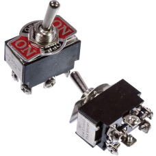 Тумблер KN(3)С-203 ON-OFF-ON (6 pin) 15А; 250VAC