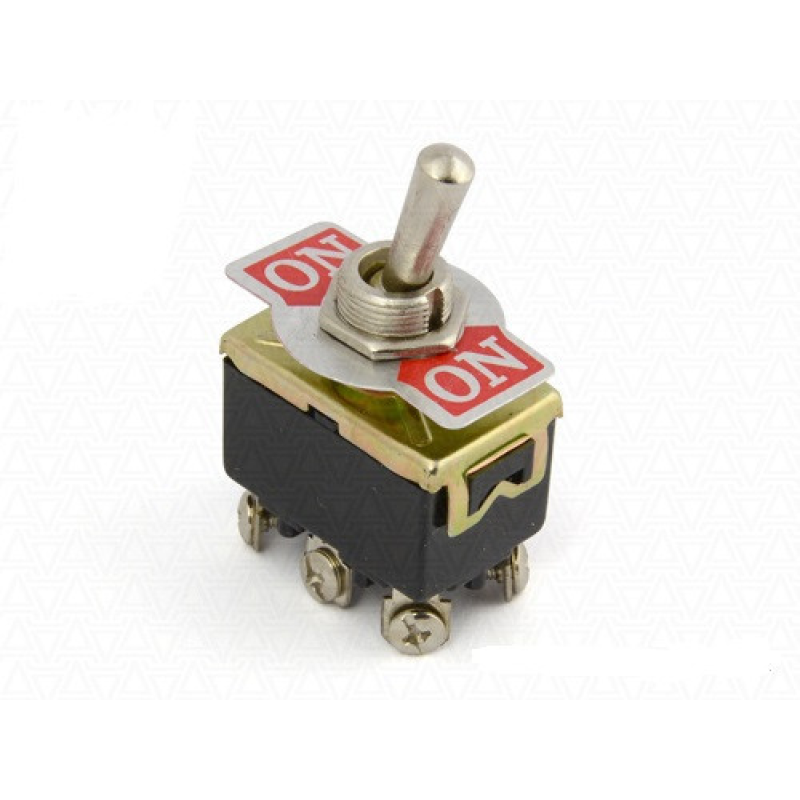 Тумблер KN(3)С-202 ON-ON (6 pin) 15А; 250VAC Daier Тумблер KN(3)С-202 ON-ON (6 pin) 15А; 250VAC Daier