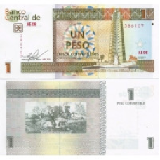 Куба 1 песо 2013 UNC