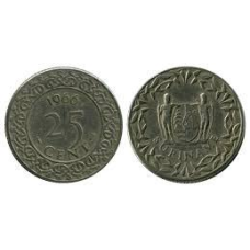 Сурінам 25 центів 1966 р (АВ)