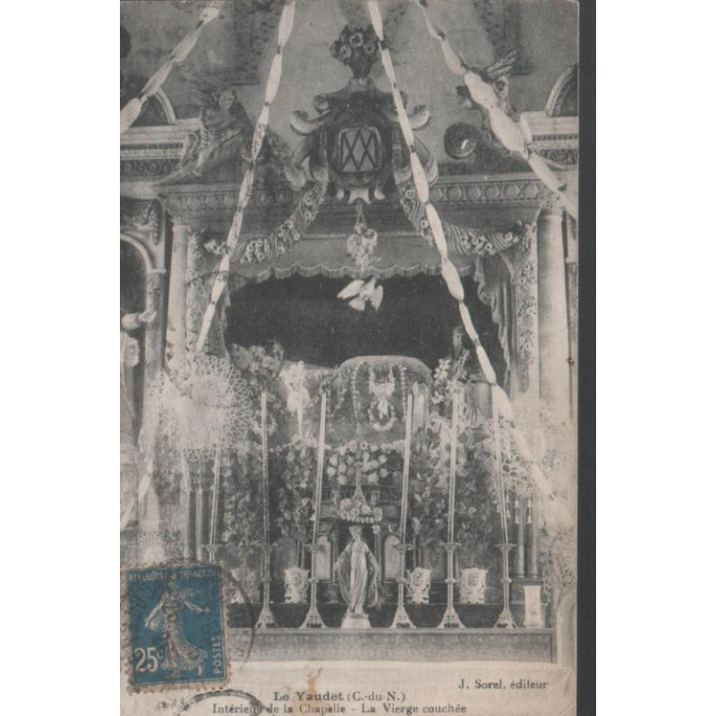 Поштова картка. Франція. 1920год