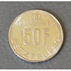 Люксембург 50 франків 1990 рік (АЗ)