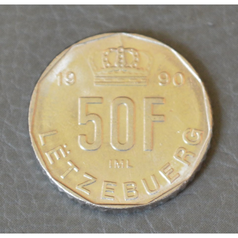 Люксембург 50 франків 1990 рік (АЗ) Люксембург 50 франків 1990 рік (АЗ)