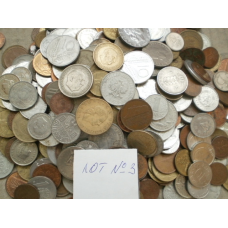 Гора іноземних монет! 500 шт. без Росії (Лот 3)