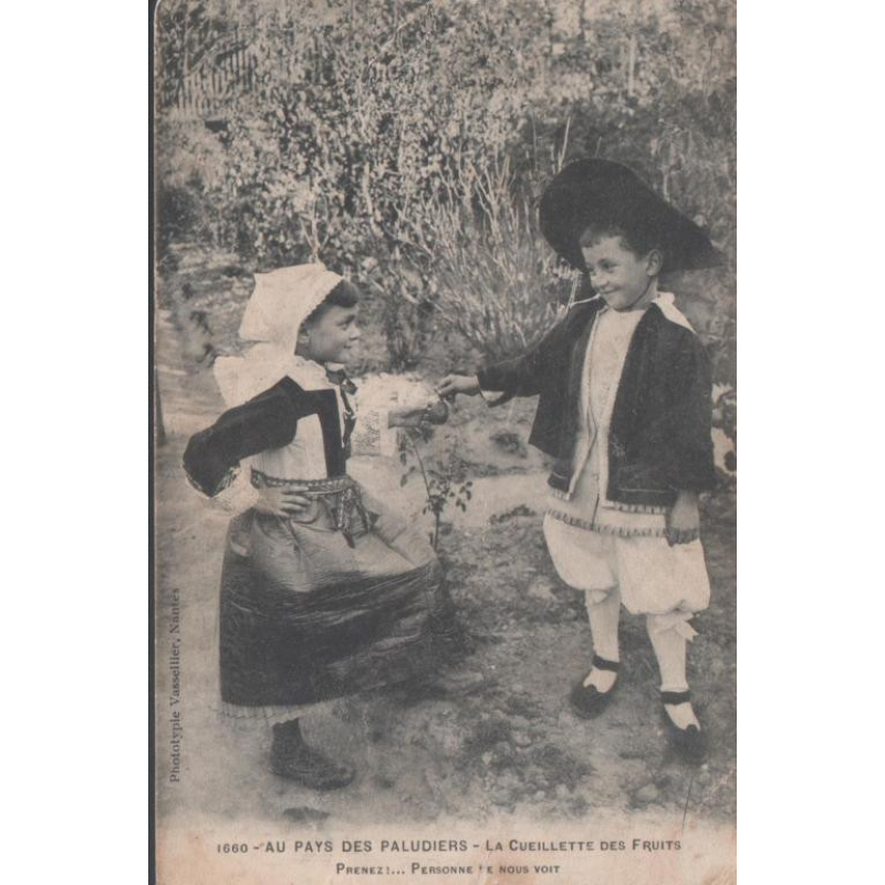 Поштова картка. Франція. 1908