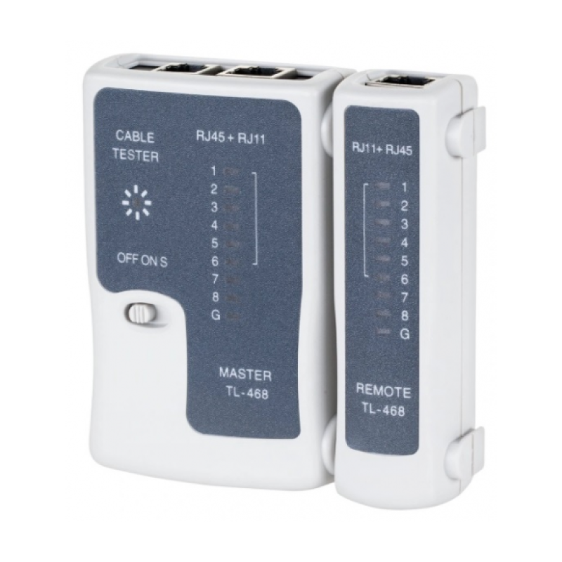 Кабельний тестер Merlion TL-468, RJ-45 Кабельний тестер Merlion TL-468, RJ-45