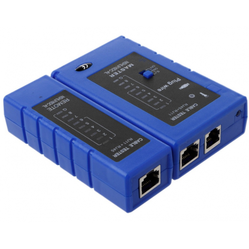 Кабельний тестер Merlion NSHL916DC-AL, RJ-45 Кабельний тестер Merlion NSHL916DC-AL, RJ-45