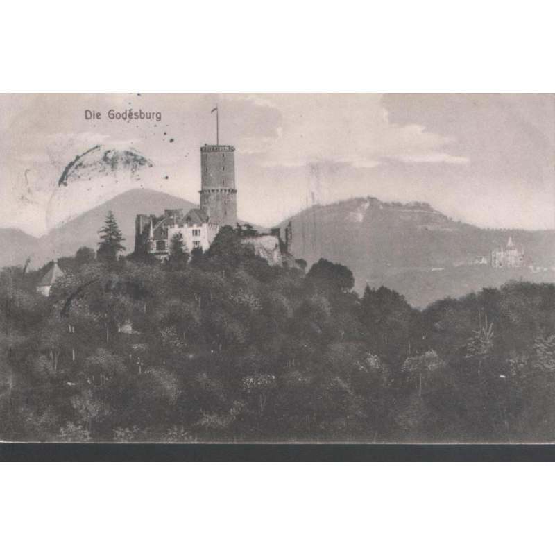 Поштова картка. Die Godesburg 1911год Поштова картка. Die Godesburg 1911год