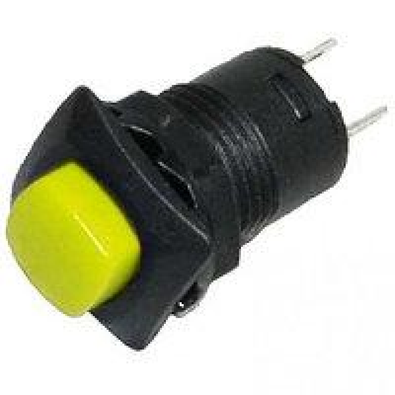Кнопка натискна DS-226 ON-OFF жовтий 1,5А Daier Кнопка натискна DS-226 ON-OFF жовтий 1,5А Daier