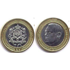 Morocco Марокко - 10 Santimat 1974 aUNC