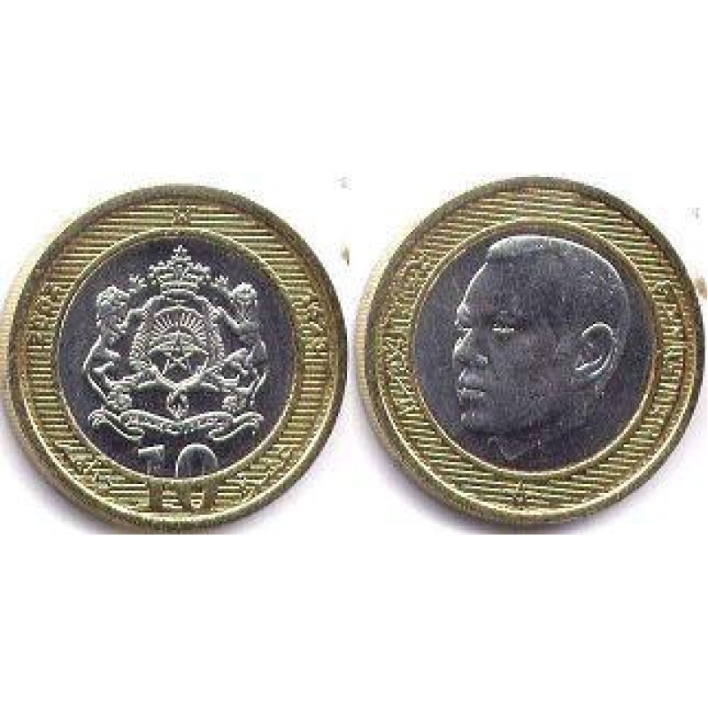 Morocco Марокко - 10 Santimat 1974 aUNC Morocco Марокко - 10 Santimat 1974 aUNC