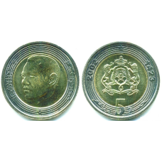 Morocco Марокко - 10 Santimat 1974 aUNC