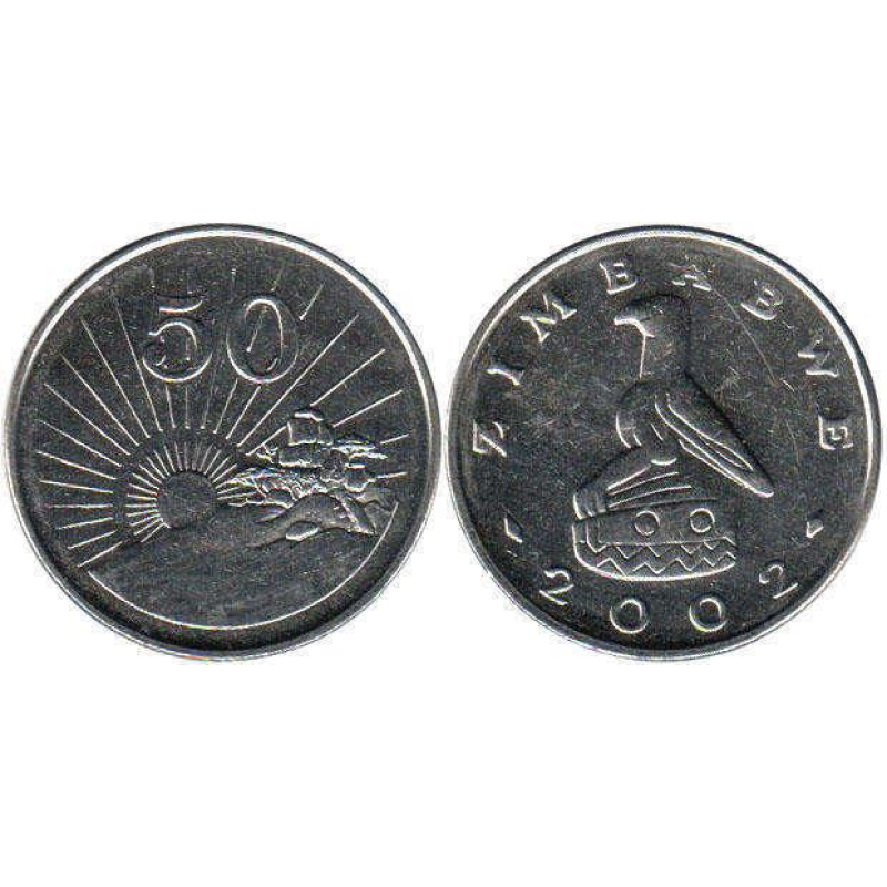 Zimbabwe Зимбабве 50 Cent 2001 UNC Zimbabwe Зимбабве 50 Cent 2001 UNC