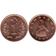 Zimbabwe Зимбабве  1 Cent 1997 UNC