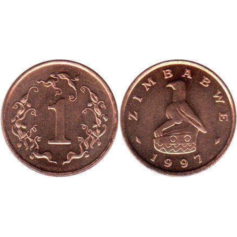 Zimbabwe Зимбабве  1 Cent 1997 UNC