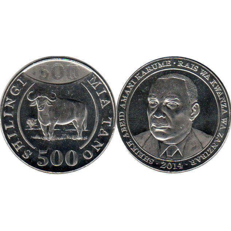 Tanzania Танзанія — 500 Shilingi 2014 UNC Tanzania Танзанія — 500 Shilingi 2014 UNC