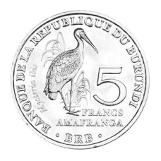Burundi Бурунді — 5 Francs 2014 UNC птиця