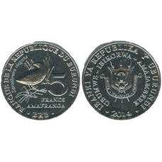 Burundi Бурунді — 5 Francs 2014 UNC птиця