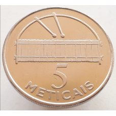 Mozambique Мозамбик 5 Meticais 2012 UNC