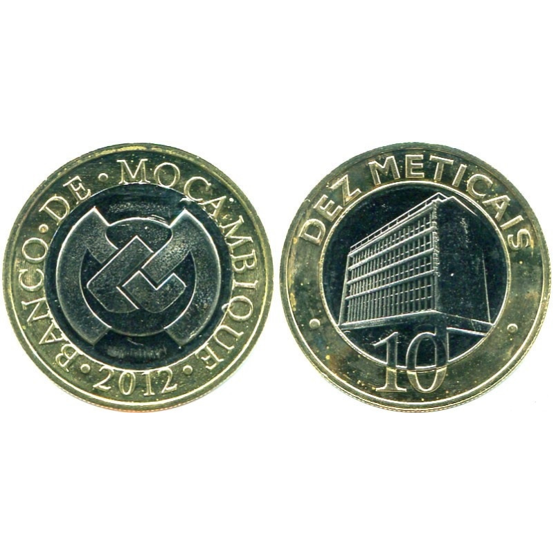 Mozambique Мозамбик 10 Meticais 2012 UNC Mozambique Мозамбик 10 Meticais 2012 UNC