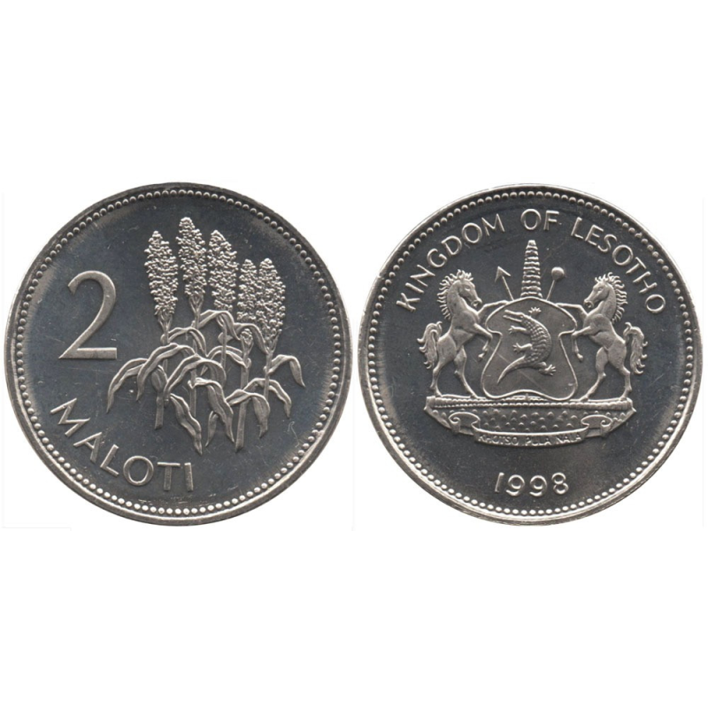 Lesotho Лесото 2 Maloti 2010 UNC Lesotho Лесото 2 Maloti 2010 UNC