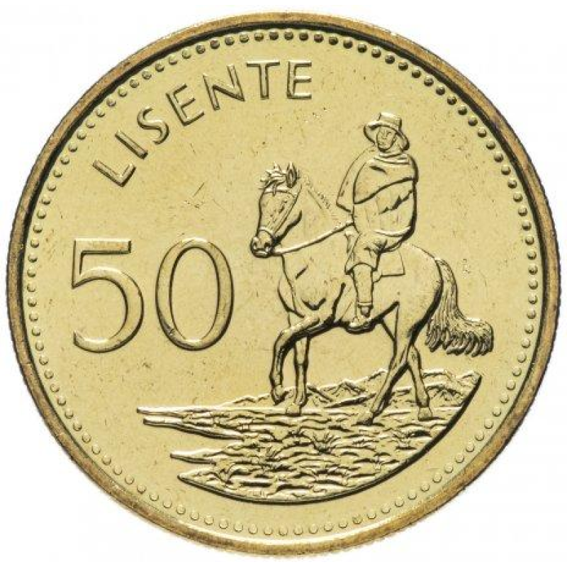 Lesotho Лесото 50 Lisente 2010 UNC Lesotho Лесото 50 Lisente 2010 UNC