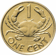 Seychelles Сейшельські О Сейшели — 1 Cents 2004 UNC
