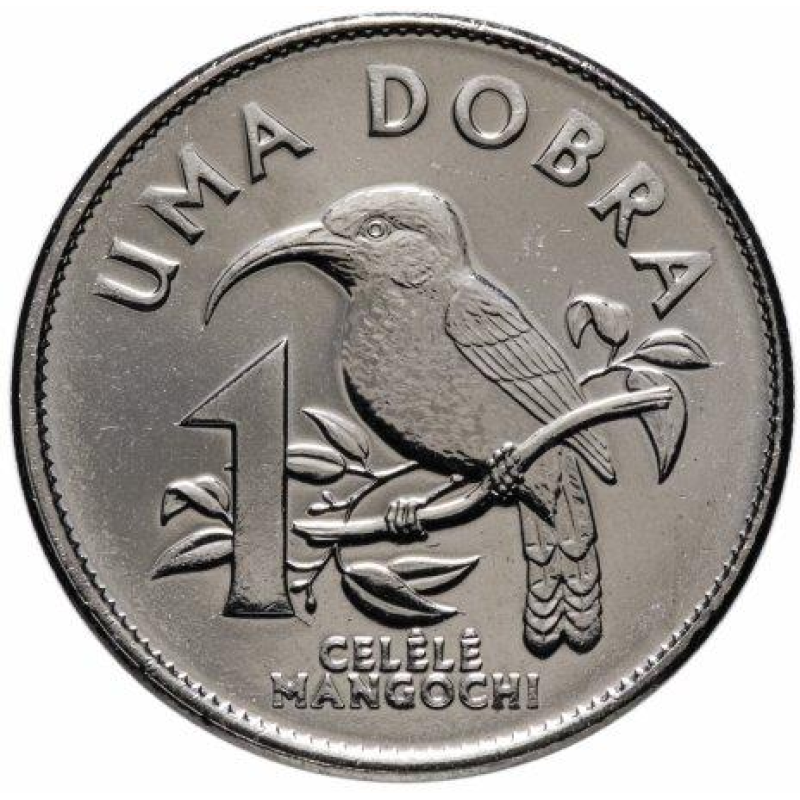 S. Tome e Principe Сан-Томе та Принсипі 1 Dobras 2017 UNC S. Tome e Principe Сан-Томе та Принсипі 1 Dobras 2017 UNC