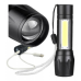 Фонарик ручной тактический Bailong Police BL-511 XPE, zoom, ЗУ USB Фонарик ручной тактический Bailong Police BL-511 XPE, zoom, ЗУ USB