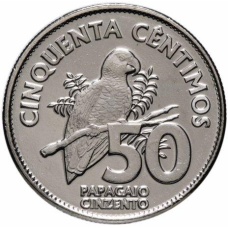 S. Tome e Principe Сан-Томе та Принсипі 50 Centavos 2017 UNC